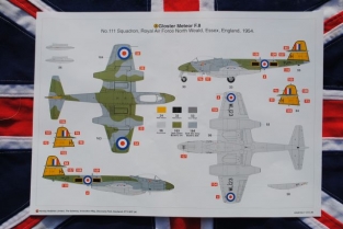 Airfix A09182 GLOSTER METEOR F.8